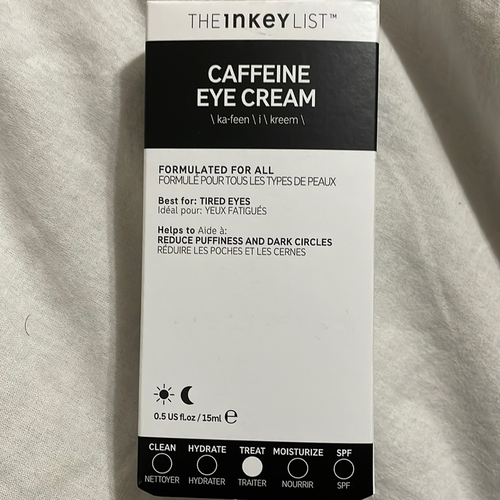 2/$20: The Inkey List caffeine eye cream
